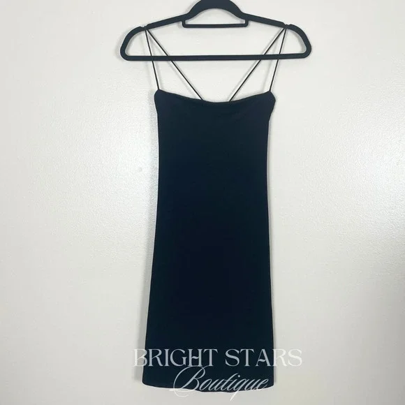 Rare Vintage Black Dress Alt ASO Rachel Green Friends Womens Mini Event Party - Picture 3 of 6